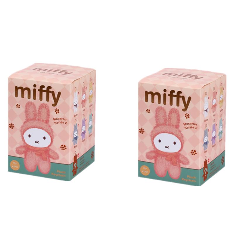 Stock In Original Miffy Macaron Series Lovely Hangings Second Generation Anime Character Festival Toys Gifts For Kids Adults Children's Birthday Gift