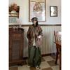 2024 Japanese-Style Retro Loose Shirt Coat Men's Spring New Fashion Brand All-Matching Plaid Shirt