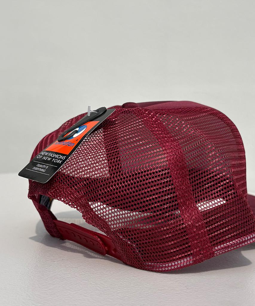 Nyuhaeteun Poly Mesh Cap (Burgundy)