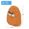 Non-Toxic Plants Vs Zombies Blocks Small Cartoon Mini Building Block Peashooter Sunflower Chomper Assemble Action Model Doll Toy For Kids