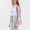 PINK PINEAPPLE CREASE MUFFLER_WHITE