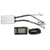 48V 60V 1500W Motor Controller Waterproof LCD Display DIY Electric Bike Controller Kit for Scooters Folding Bikes