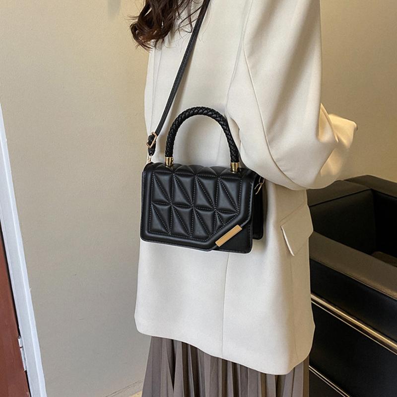 New Fashion Shoulder Bag Plaid PU Leather Ladies Handbags Designer Crossbody Bags For Women