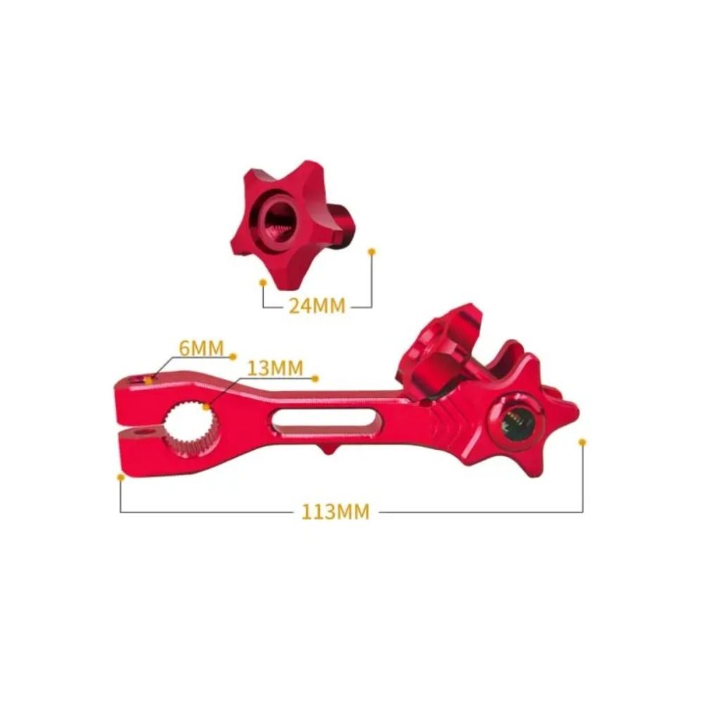 New Universal Brake Arm Lever CNC Aluminum Alloy Rear Brake Pedal Lever Modified Accessories Motorcycle Foot Brake Lever