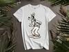 Maglietta Simpatico Ritratto Schizzo Goofy Maglietta Uomo Donna Unisex T-shirt K67