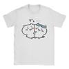 Copkfegf Chiikawa T-Shirt Men's Cotton Tops Hip Hop  Crewneck Short Sleeve