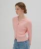 Camino Slit Cardigan Pink