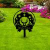 1pc Garden Sign Metal Christmas Yard Stake Elegant Holiday Ornament Stylish Garden & Yard Decor Perfect for Christmas