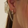 MARQUEMENT 925 Silver Love Big Hoop Earrings