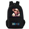 Anime One Piece Rucksack für Jungen und Mädchen, Schulanfang, große Kapazität, Rucksack, Büchertasche, Reisetasche, Mochila, Geschenke für Kinder