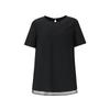 SOUP Basic Round Neck Short Sleeve Blouse (Sz4Ss90)
