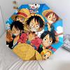 One Piece Luffy Theme Collection 2 8-Bone Automatic Folding Umbrella, Portable, Great Gift for Fans
