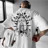 Naruto T-shirt voor heren, Kabuto Yakushi Zomer Herfst Anime Jongens Kinderkleding Korte mouw Retro Harajuku Ouder-kind Kleding