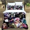 Singer AVRIL LAVIGNE Printed Bedding Sets Exquisite Bed Supplies Set Duvet Cover Bed Comforter Set Bedding Luxury Birthday Gift