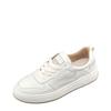 Echt Leer Platte Zool Witte Schoenen Dames Nieuwe Stijl Student Alles-match Casual Sport Schoenen Trend