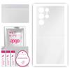 apgo Ultra Clear Protective Skin Sticker for the Back Compatible with Samsung Galaxy S23 Ultra, Wrap Film, Hydrogel Film, Flexible, Soft TPU with Posi