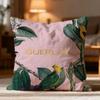 Hot G-GGuerlain Cushion Cover Soft Washable Pillow Case Multi-Scene for Couch Bed Travel Office Use