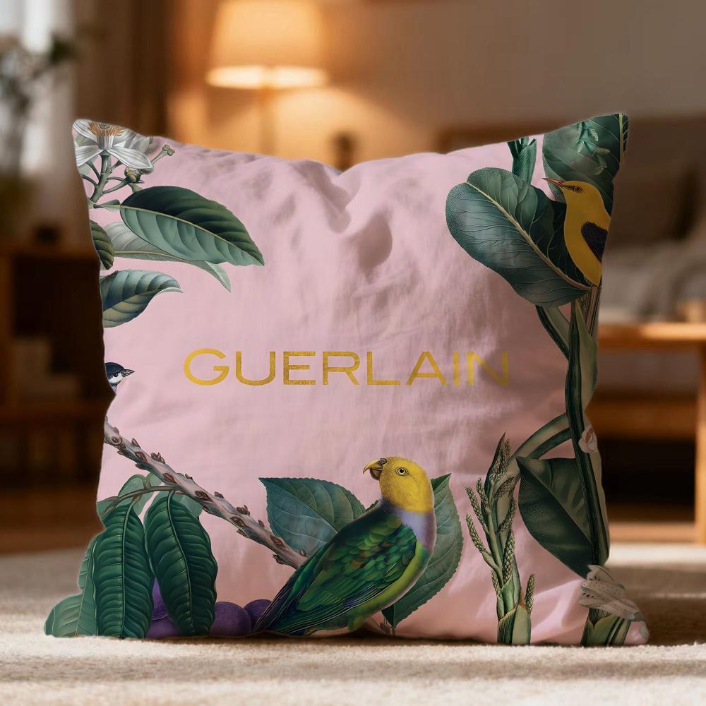 Hot G-GGuerlain Cushion Cover Soft Washable Pillow Case Multi-Scene for Couch Bed Travel Office Use