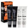 Parkjun Beauty Lab Premium Salon Gray Cover Hair Color Dye 300g, Natural Black, 2 Pcs.