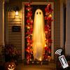 Dekorative Festival-Geisterartikel Leuchtend Hängend Schwingend Halloween-Dekoration mit Fernbedienung, Großes Weißes Gruseliges Außenbereichs-Hof-Dekorationsornament