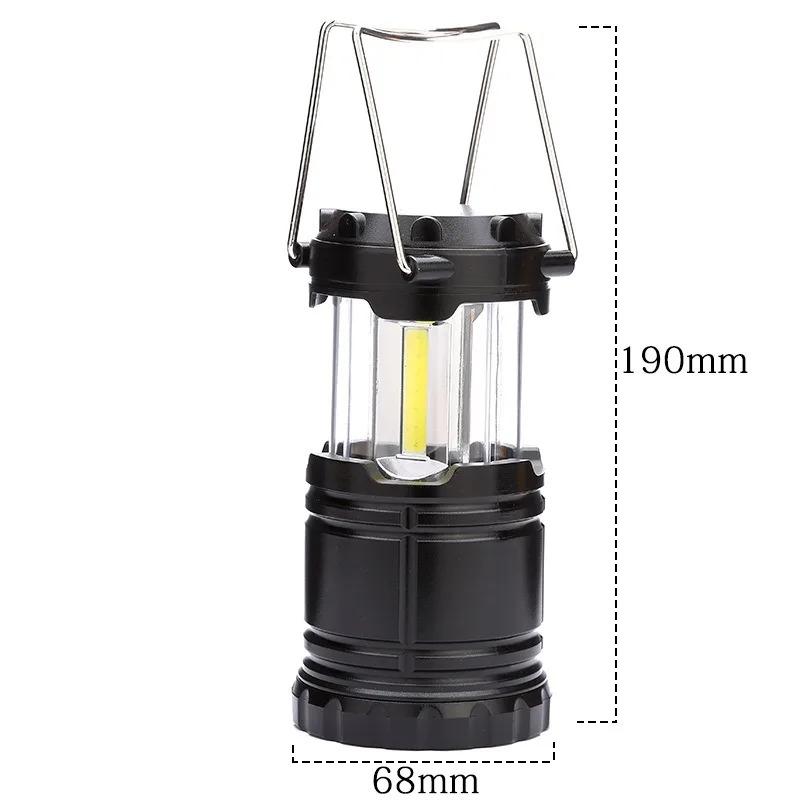 LED Mini Tent Lamp Portable Lantern Telescopic Torch Camping Lantern Waterproof Emergency Outdoor Light Camping Special Purpose