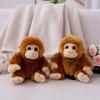 Süße und entzückende kleine Affenpuppe, Plüschtier, Gorillapuppe