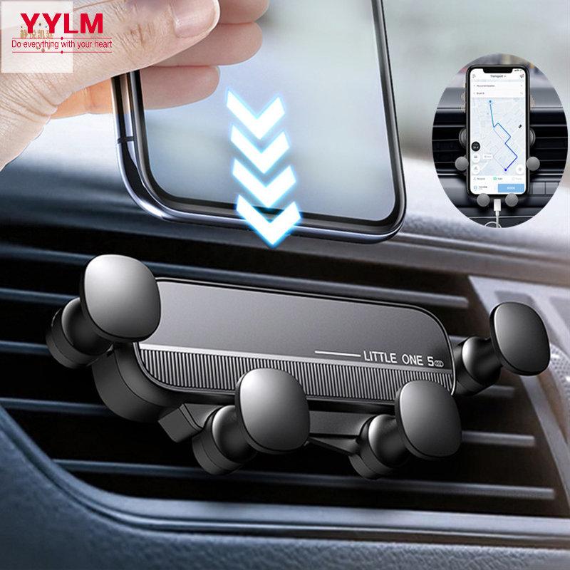 „Gravity“ automobilinio telefono laikiklis oro išleidimo angos pritvirtintas mobiliojo telefono laikiklis automobilyje, skirtas „iPhone 13 12 Xiaomi“ universaliam GPS stovui