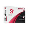 BRIDGESTONE Golf Ball TOUR B X 2024 Model 12 Balls White RED EDITION B4RXJ