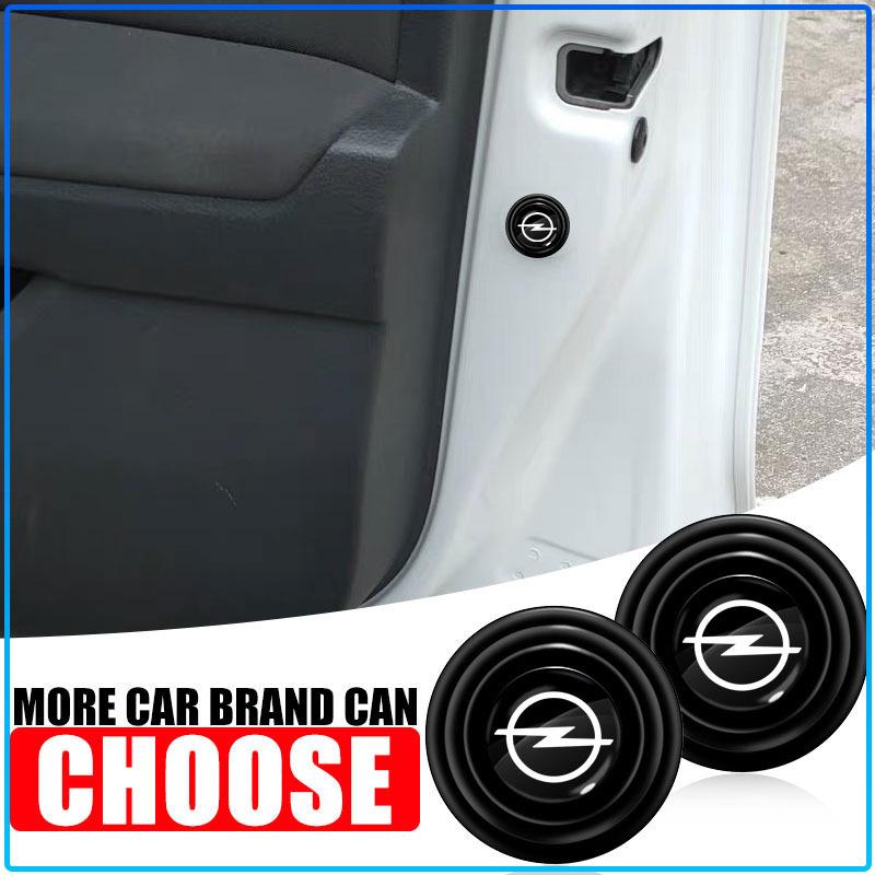 Car Silicone Door Shock Stickers Absorber Soundproof Buffer Pier Car Accessories For Opel Crosa D Astra H Astra J Zafira B Mokkaastra Vivaro Astra G