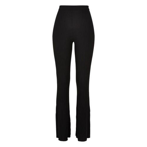 Urban Classics Womens/Ladies Knitted Ribbed Flared Leggings