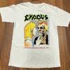 T-shirt blanc Exodus Spitting Image of A Man in Hell, toutes tailles, pour homme et unisexe AC673