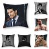 Super Star H-Henry Cavill Pillow Case 3D Print Polyester Fiber 40*40 Cm Home Sofa Throw Pillow Cover Decoration Festival Gift