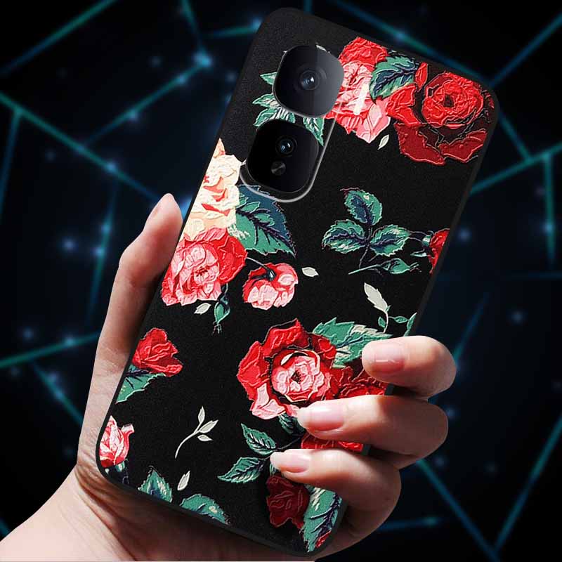 3D Çiçek Kabartmalı Kılıflar vivo iQOO Neo 10 Kılıfı 10Pro Yumuşak Silikon Telefon Kılıfları vivo iQOO Neo 10 Pro Arka Kapak Kılıf Çanta