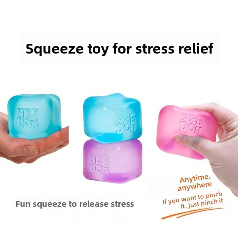 Cubuleț Squishy Needoh Drăguț Jucărie Anti-Stres Cadou Solid de Ziua de Naștere Mărturii pentru Petrecere Pentru Anxietate Destresare Pentru Adulți Copii Baby Shower