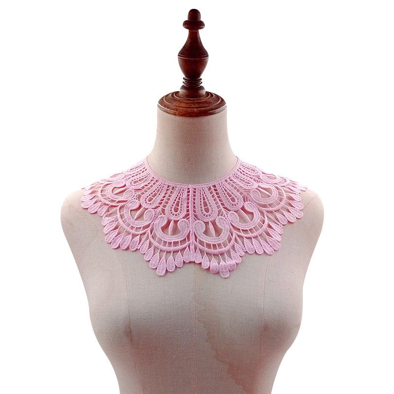 32 X 32 Cm Wedding Handmade DIY Sewing Material Neckline Decoration Three-dimensional Hollow Embroidery
