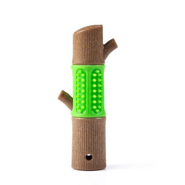 Dog Teeth Grinding Toy Wooden Wood Stick Tartar Toy Toy, Blue, 2 Pieces