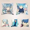 Aoba Seragaki DDRAMAtical Pillow Cases for Bedroom Living Room Sofa Home Decor Polyester Cushion Cover with Zipper