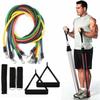 11 Stück / Set Widerstandsbänder Gym Fitness Workout Übung Griffe Yoga-Bänder