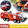 Copii Simulare Muzică Iluminat Electric Universal Pulverizator de apă Camion de pompieri