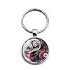 Customized Metal Keychain, Personalized , House Button, Car Keychain