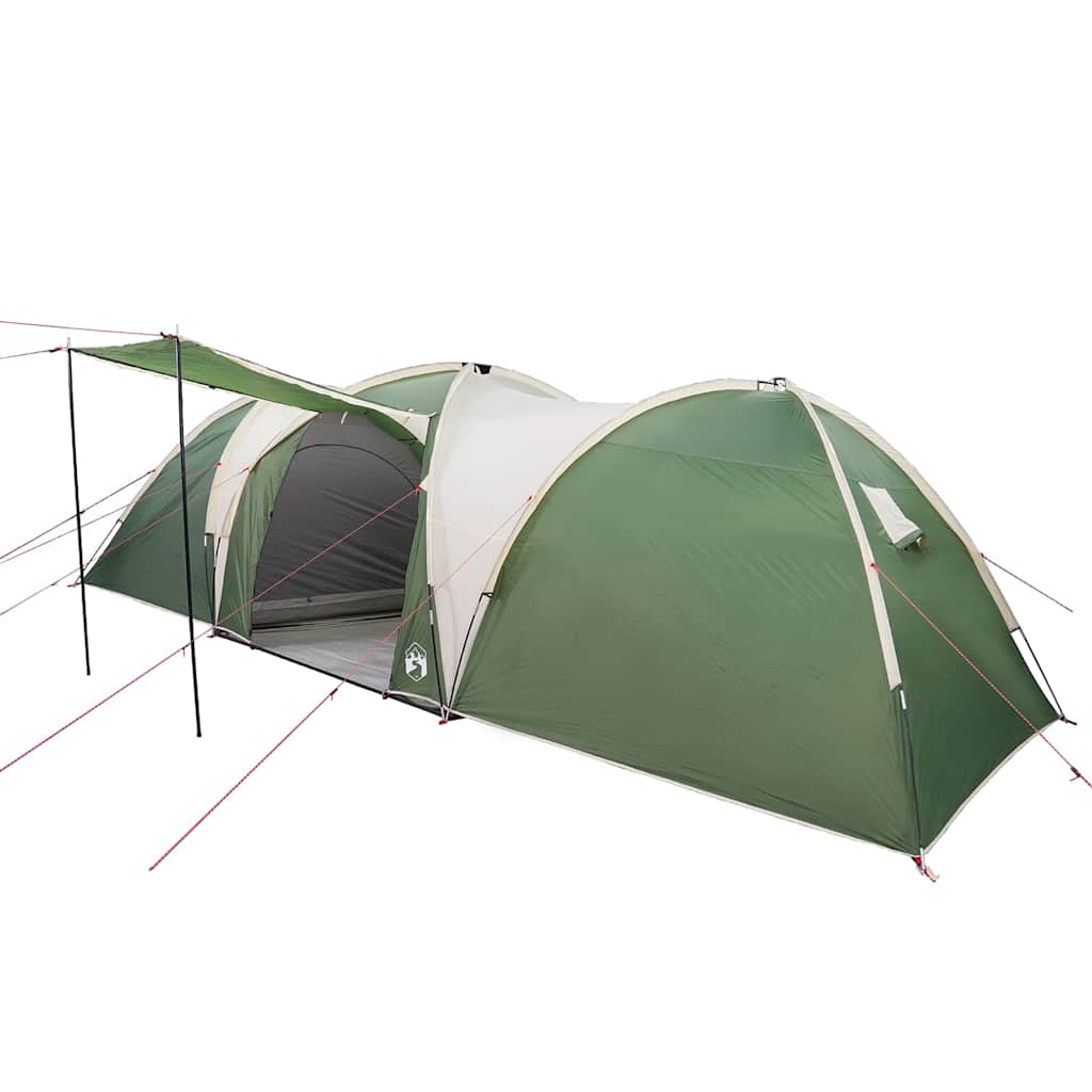 Vidaxl Family Tent, 8-Person, Dome, Green, Waterproof