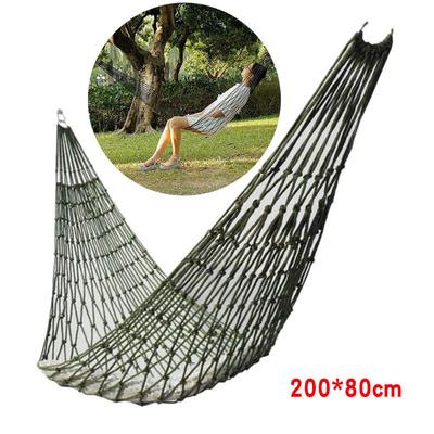 Nylon touw meshy hangmat voor buitenslaapnetbed met touw