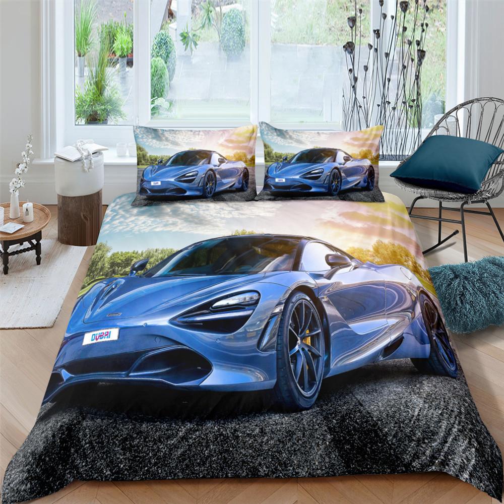 Kemila 3D Bedding Set with Pillowcase Hao Auto Twin Full King Size Double Bed Bedding Digital Printing