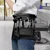 Make-up-Pinsel-Tasche, Kosmetiktasche, professioneller Mehrzweck-Werkzeug-Organizer, Aufbewahrung, tragbar, groß