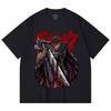 230 Gsm 100% Cotton Berserk V7 Print Unisex Heavy Cotton T Shirt