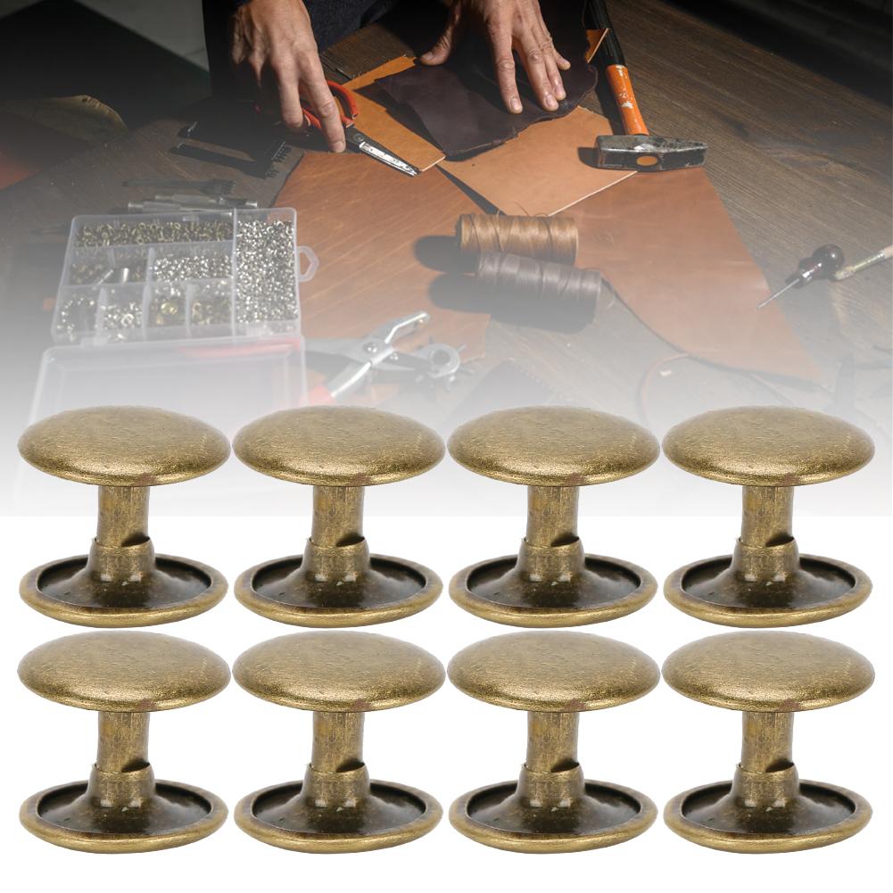 Cap Double Sets Rivet 200 Round Stud Nail Iron Jeans Button Leather Shoes Bags Clothes