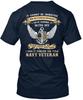 Navy Veteran T Combed Ringspun Premium Tee Short Sleeve Unisex T-shirt Summer Cool Graphic T Casual