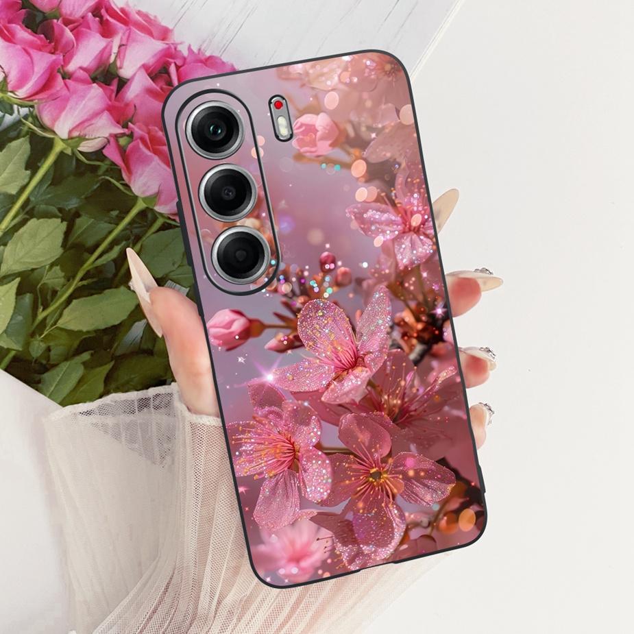 For Tecno Camon 40 Pro 5G CM7 Case Luxury Butterfly Painted Cover Soft TPU Phone Case For Tecno Camon 40 Camon40 Pro 4G CM6 Bags