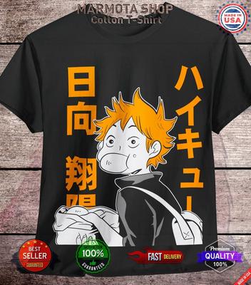 Hinata Shoyo Haikyuu Shirt Anime Japans T-shirt T-shirt Volleybal Manga Otaku
