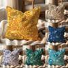 Color Paisley Pattern Cushion Cover Multi-Scene Pillow Cover for Home & Car - Reversible, Soft & Durable for Daily Use